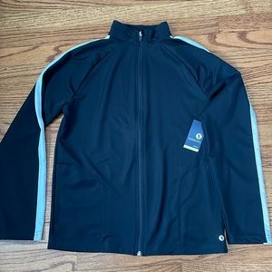 NWT boys size 14/16 L Xersion zip up jacket